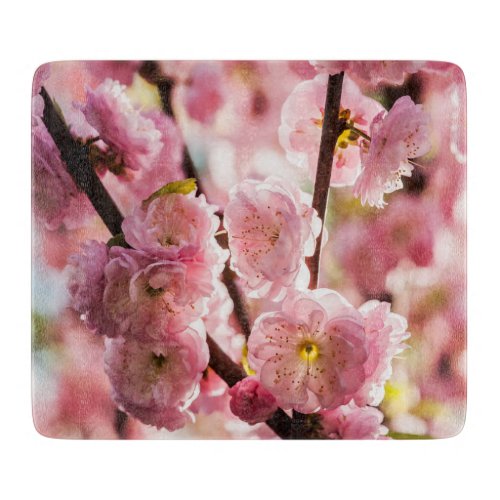 Flowering Plum _ Pink Paradize Cutting Board