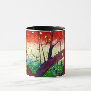 Flowering Plum Tree (after Hiroshige), Van Gogh Mug