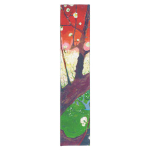 Flowering Plum Tree (after Hiroshige), Van Gogh Short Table Runner