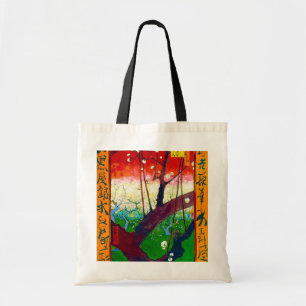Flowering Plum Tree (after Hiroshige), Van Gogh Tote Bag