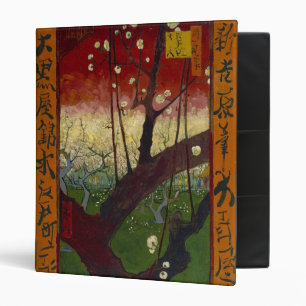 Flowering plum tree Binder