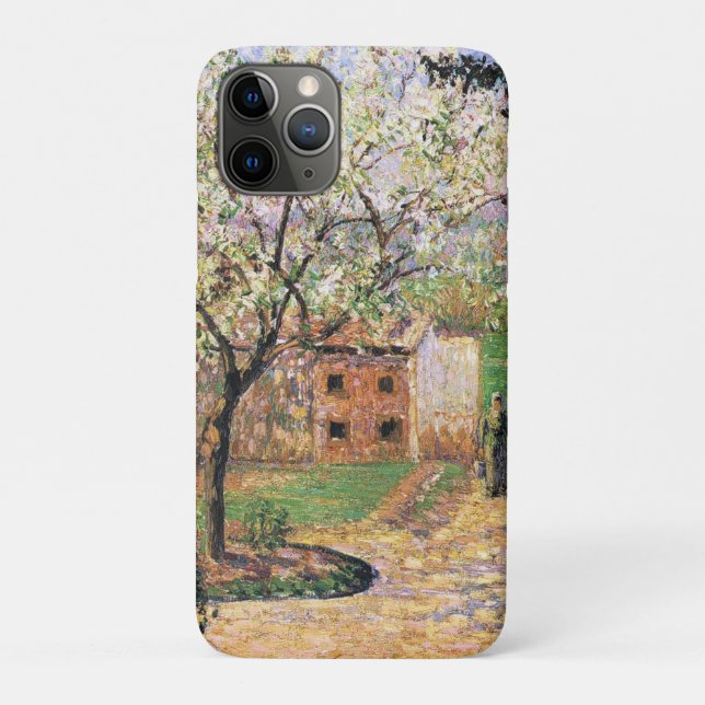 Flowering Plum Tree, Eragny Camille Pissarro   Case-Mate iPhone Case (Back)