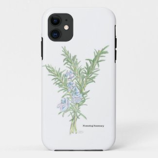 Flowering Rosemary iPhone 11 Case