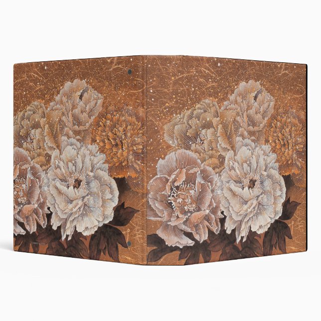 Flowering Shrubs 3 Ring Binder (Background)