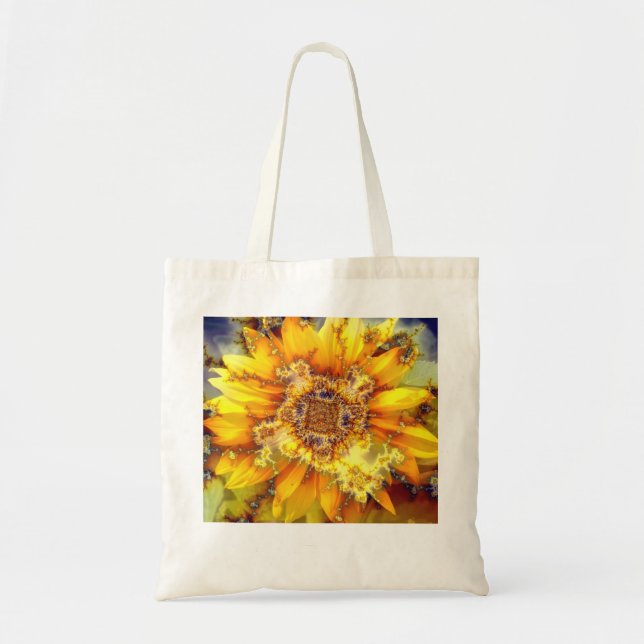 Flowering Sun - Tote Carrying Bag (Front)