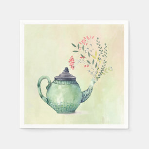 Flowering Teapot Napkins