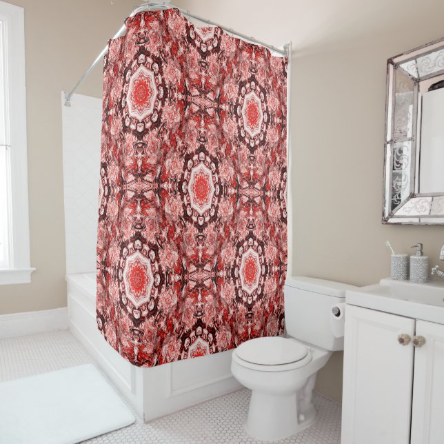 Flowering Terracotta...... Shower Curtain (In Situ)