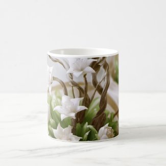 Flowering Tree Growing From a Book Coffee Mug