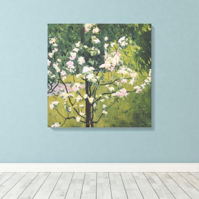 Flowering Trees | Kolo Moser Canvas Print (Insitu(Wood Floor))
