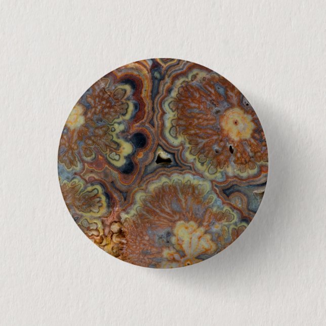 Flowering Tube Onyx Button (Front)