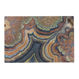 Flowering tube onyx placemat