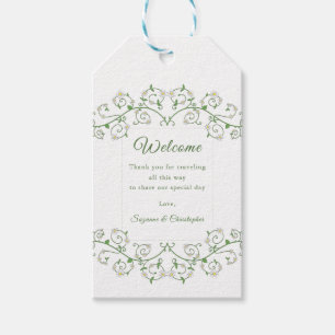 Flowering Vine Heart Gift Tag