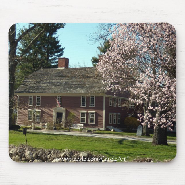 Flowering Wayside Inn Mouse Pad (Front)