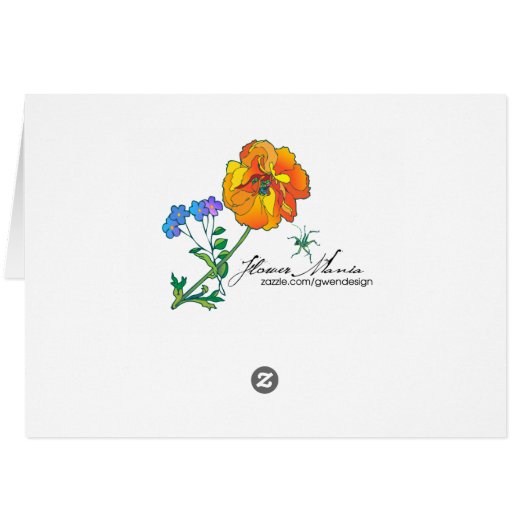 'FlowerMania' (Back Horizontal)