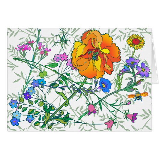 'FlowerMania' Cards (Front Horizontal)