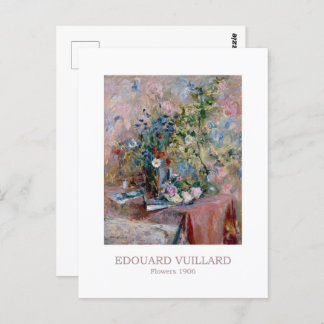 Flowers 1906 by Edouard Vuillard Postcard