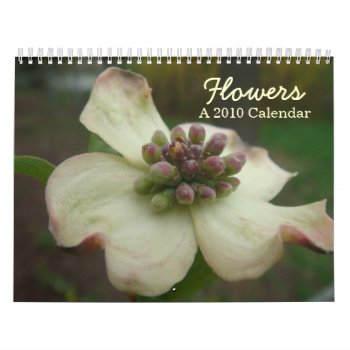 Flowers 2010 Calendar by time2see at Zazzle