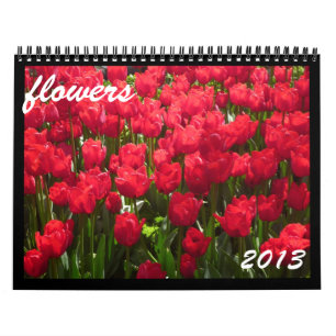flowers 2013 calendar