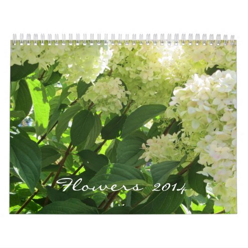 Flowers 2014 calendar