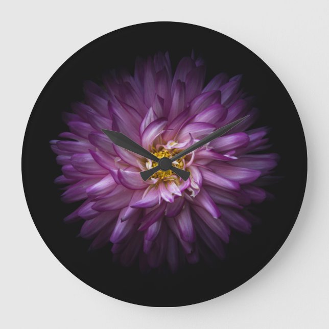 Flowers 20 large clock (Front)