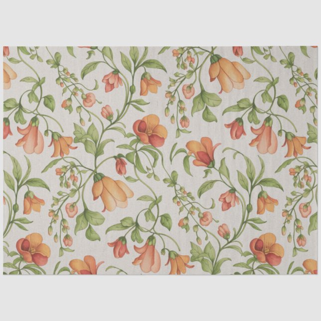 Flowers 2  tissue paper (Front)