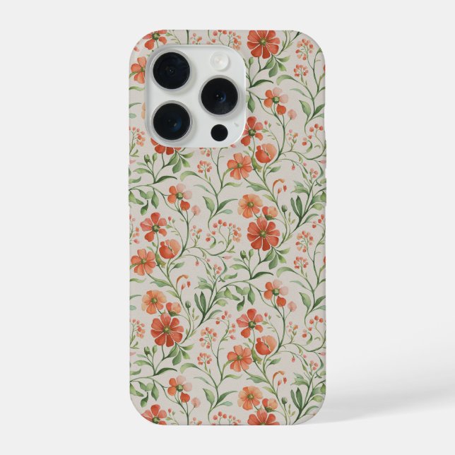 Flowers 3 iPhone case (Back)