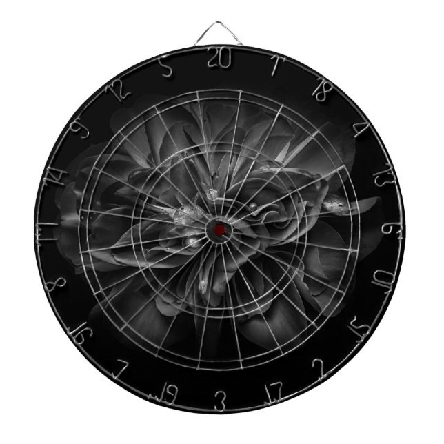 Flowers 67 BW Dart Board (Front)