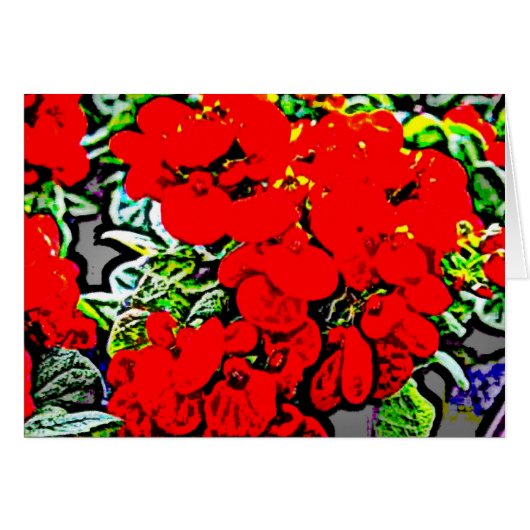Flowers 6 cards (Front Horizontal)