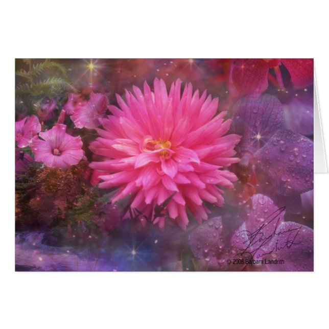 Flowers - A Visual Bouquet for Mom Cards (Front Horizontal)