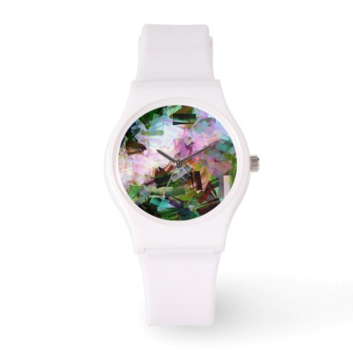 FLOWERS ABSTRACT WATCH