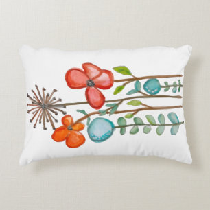 Flowers Accent Pillow