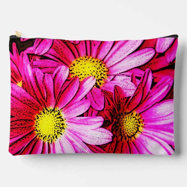 Flowers Accessory Pouch (Front)