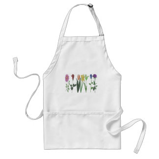 Flowers Adult Apron
