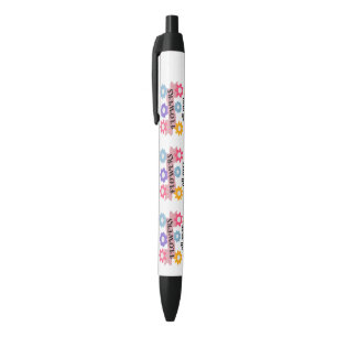 Flowers all over the place pen