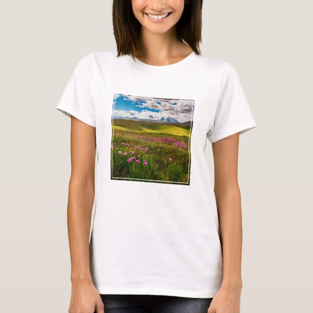 Flowers | Altai Mountains, Siberia, Russia T-Shirt (Front)