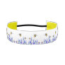 Flowers and Bees Athletic Headband