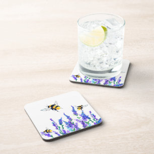 Flowers and Bees Coaster