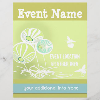Flowers and Bees Flyer