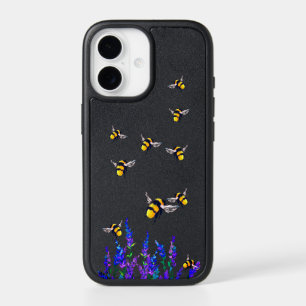 Flowers and Bees iPhone Case