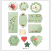 Flowers and Berries Fall Assortment Scrapbook