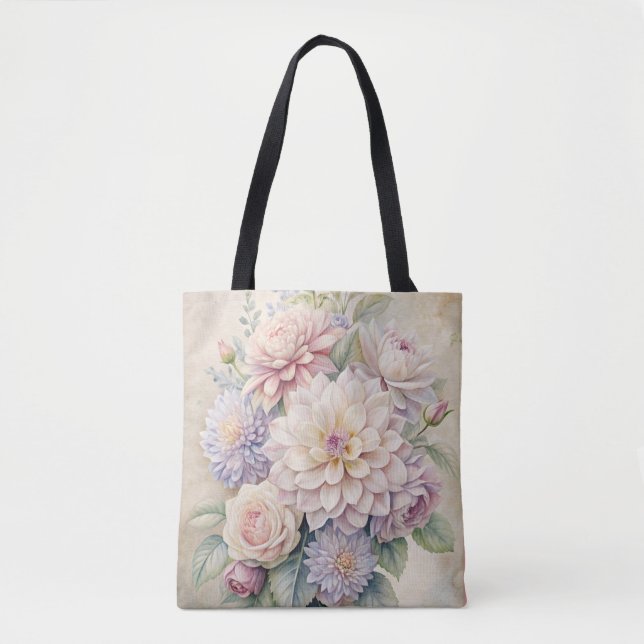 Flowers and Blossom Tote - Witch’s Garden Dreams (Front)