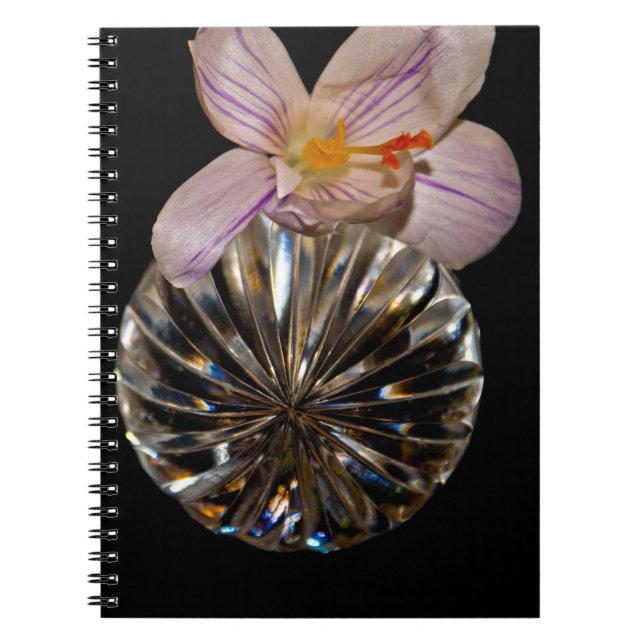 Flowers and Crystal Notebook (Front)