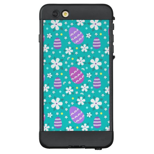 Flowers and Easter Eggs-Easter Pattern-Cute LifeProof NÜÜD iPhone 6 Plus Case
