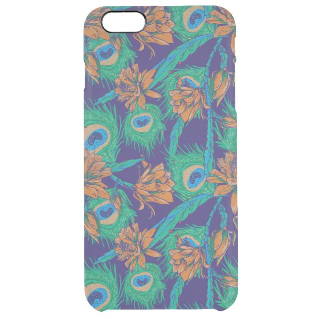 Flowers And Feathers Uncommon iPhone Case (Back)