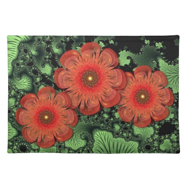Flowers and Ferns Placemat (Front)