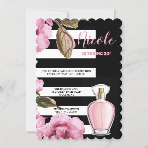 Flowers and Fragrance Invitation
