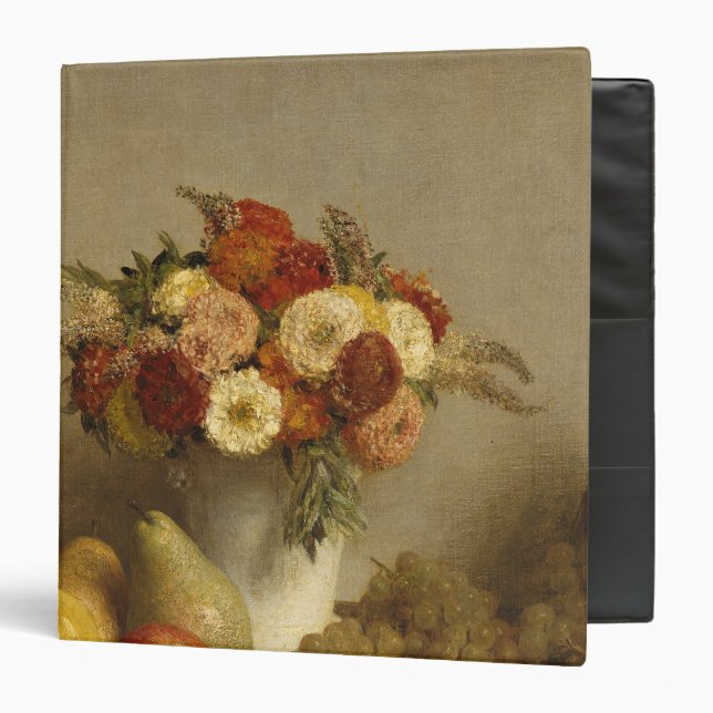 Flowers and Fruit, 1865 Binder (Front/Inside)