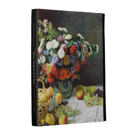 Flowers and Fruit, 1869 Claude Monet iPad Folio Case