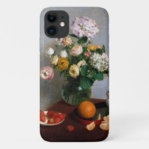 Flowers and Fruit, Henri Fantin-Latour iPhone 11 Case