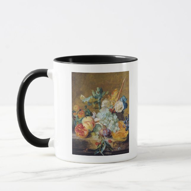 Flowers and Fruit Mug (Left)